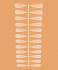 Gel Tips for Extensions MEDIUM STILETTO (240 pcs/pack)
